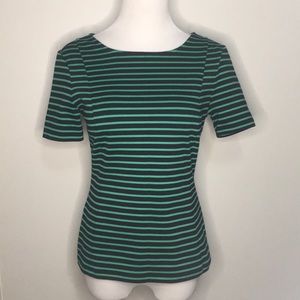 Banana Republic Stretchy Stripe Top in Size 0